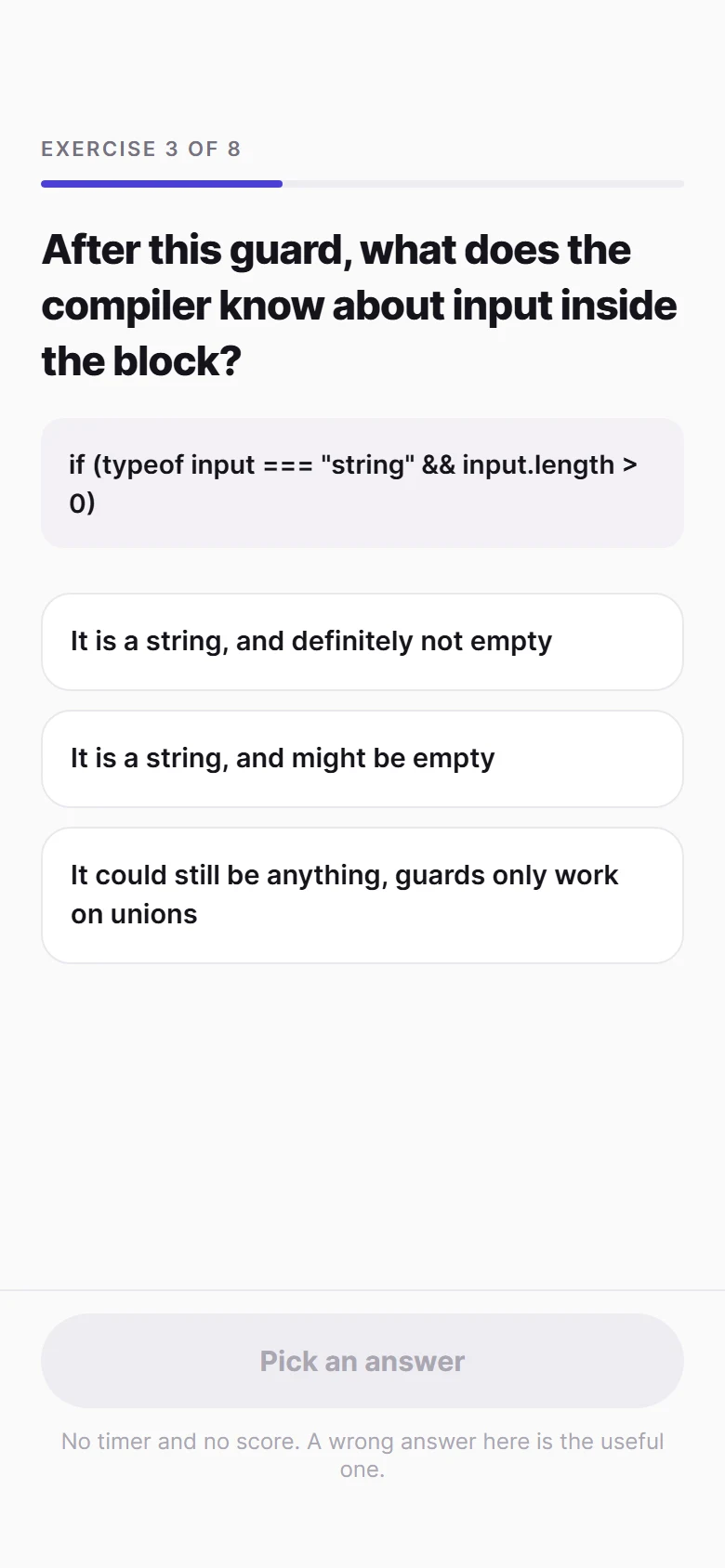 Academy Exercise preview