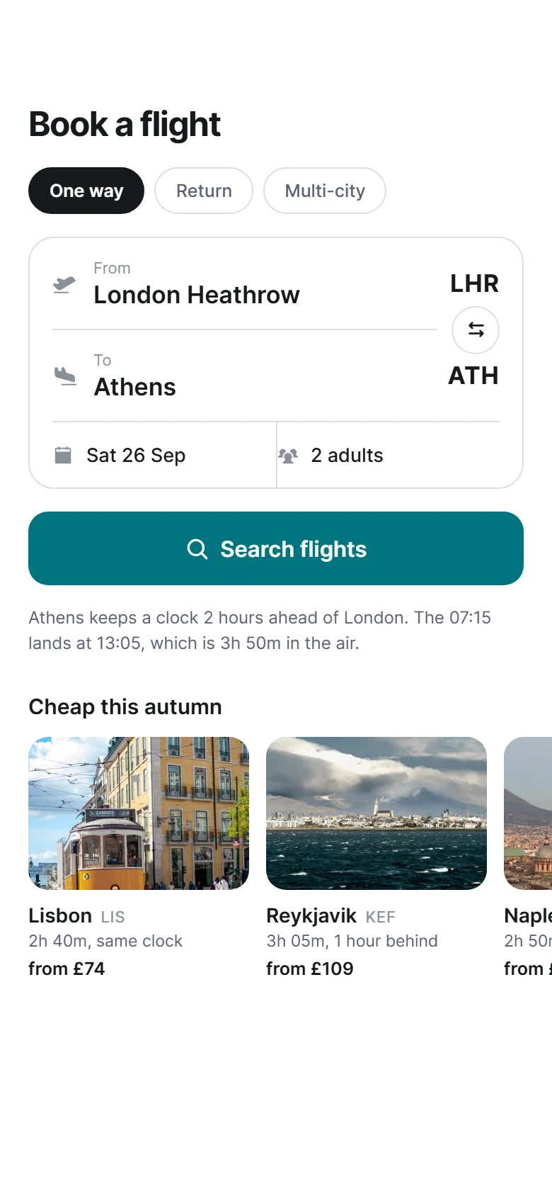 Airside Search preview