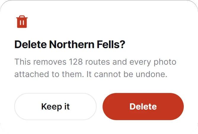 Alert Modal preview