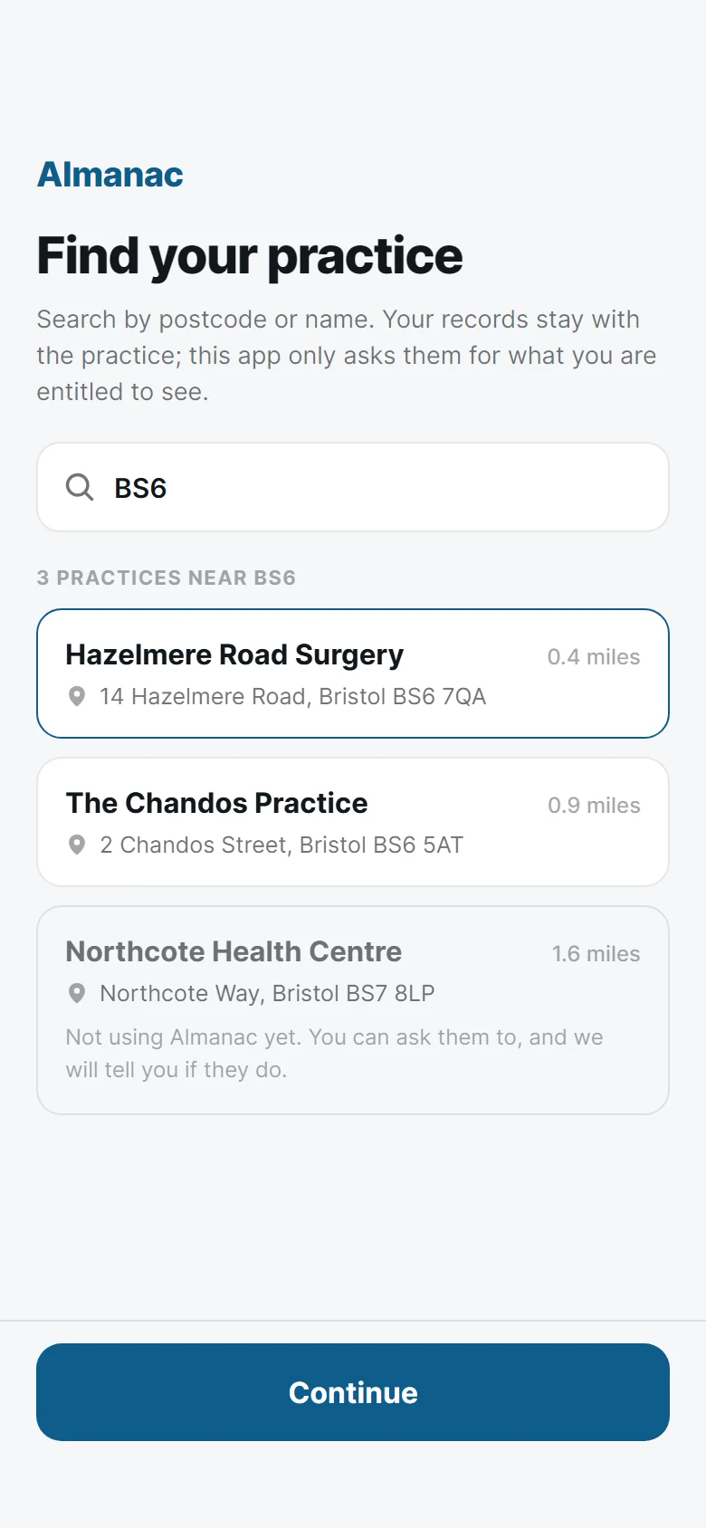 Almanac Find Your Practice preview