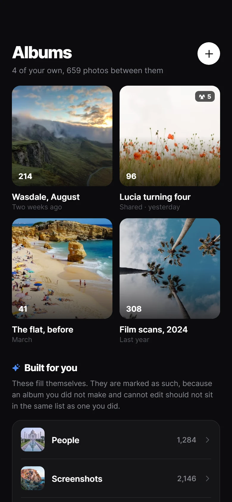 Aperture Albums preview