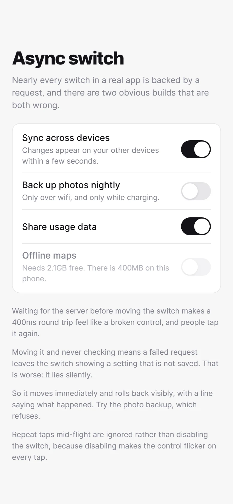 Async Switch preview
