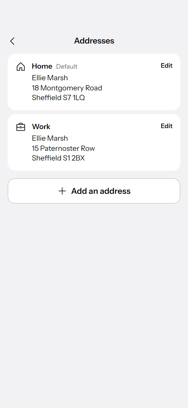 Atlas Store Addresses preview