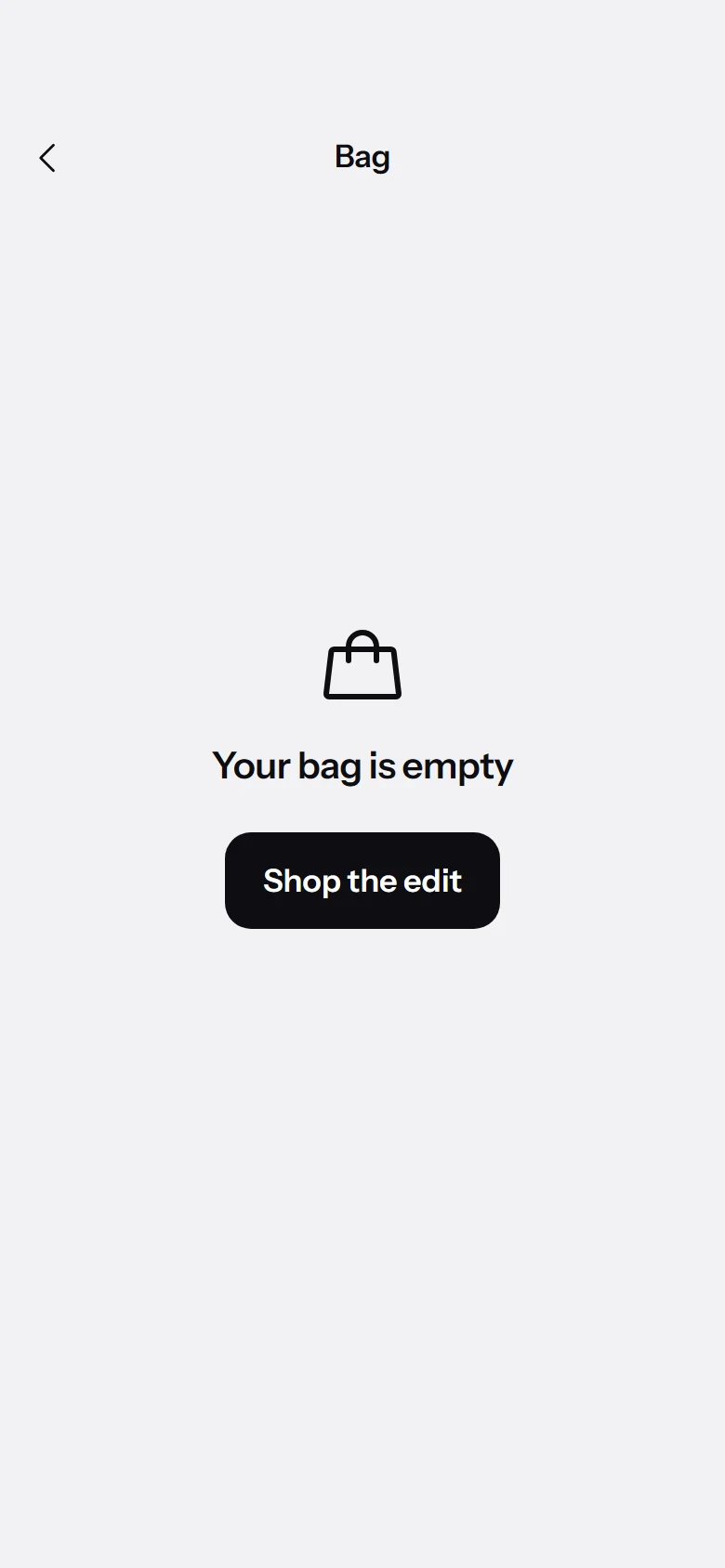 Atlas Store Empty Bag preview
