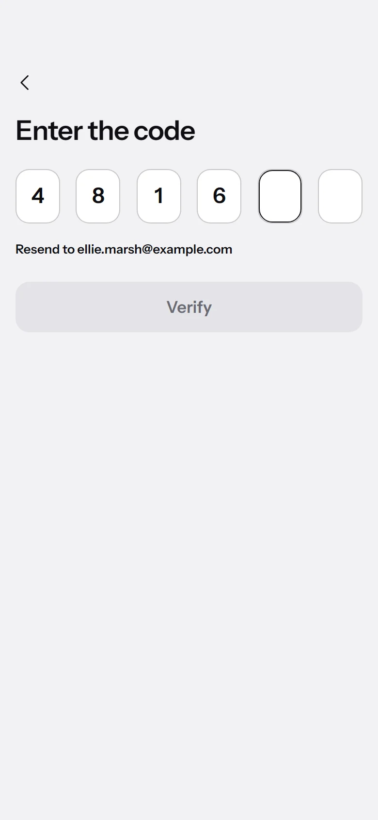 Atlas Store Verify Code preview
