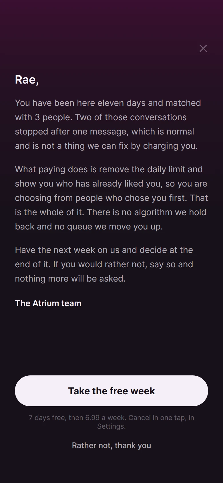 Atrium A Letter preview