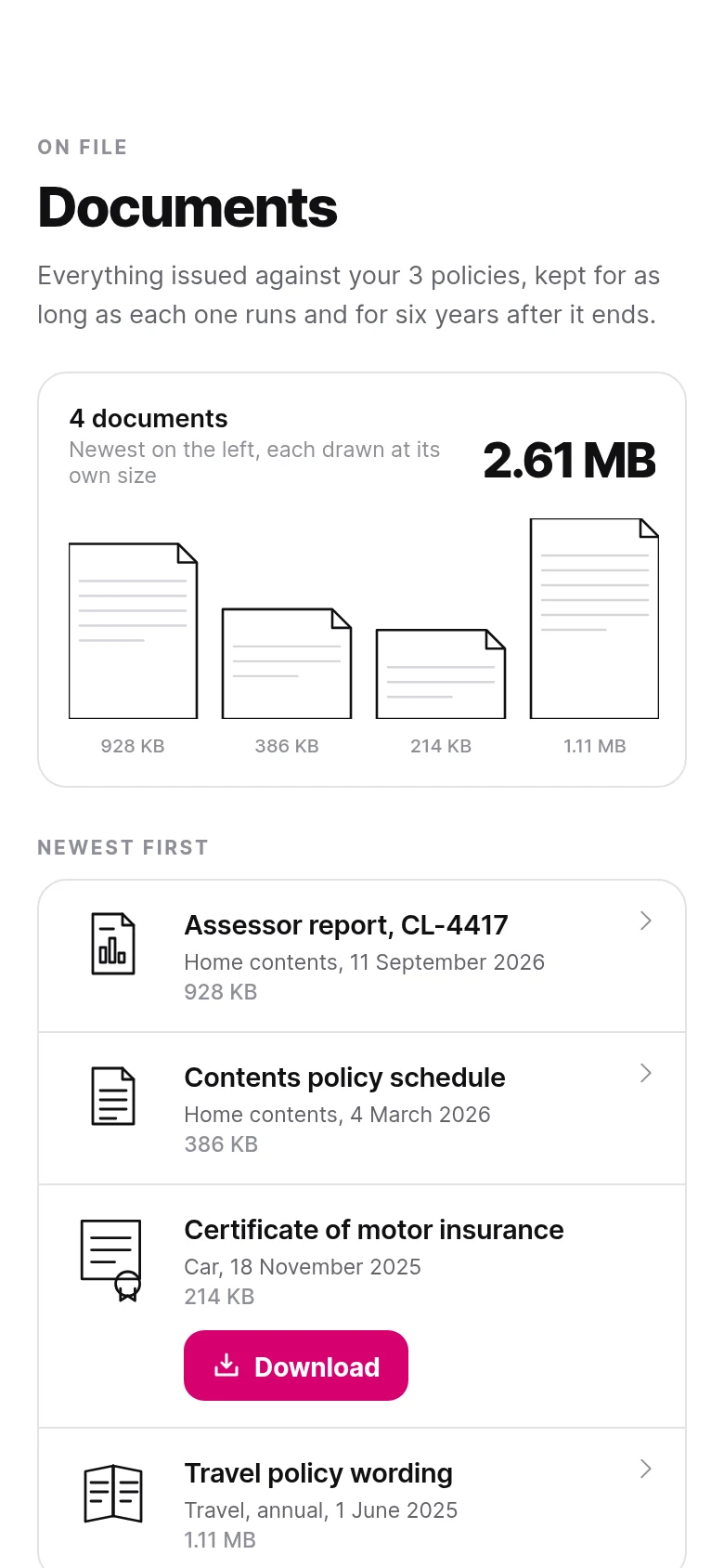 Ballast Documents preview