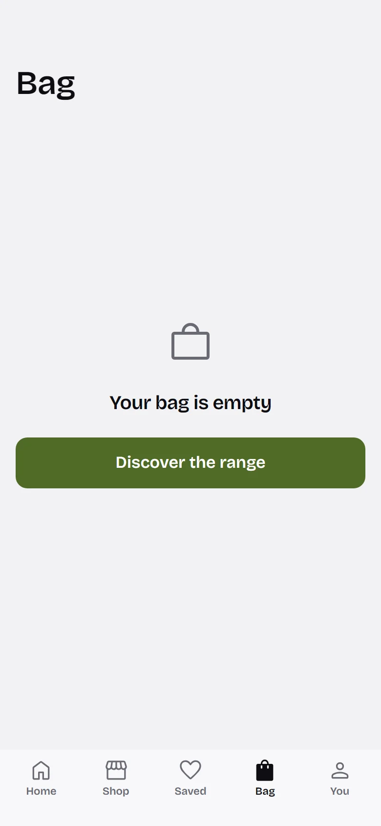 Bare Store Empty Bag preview