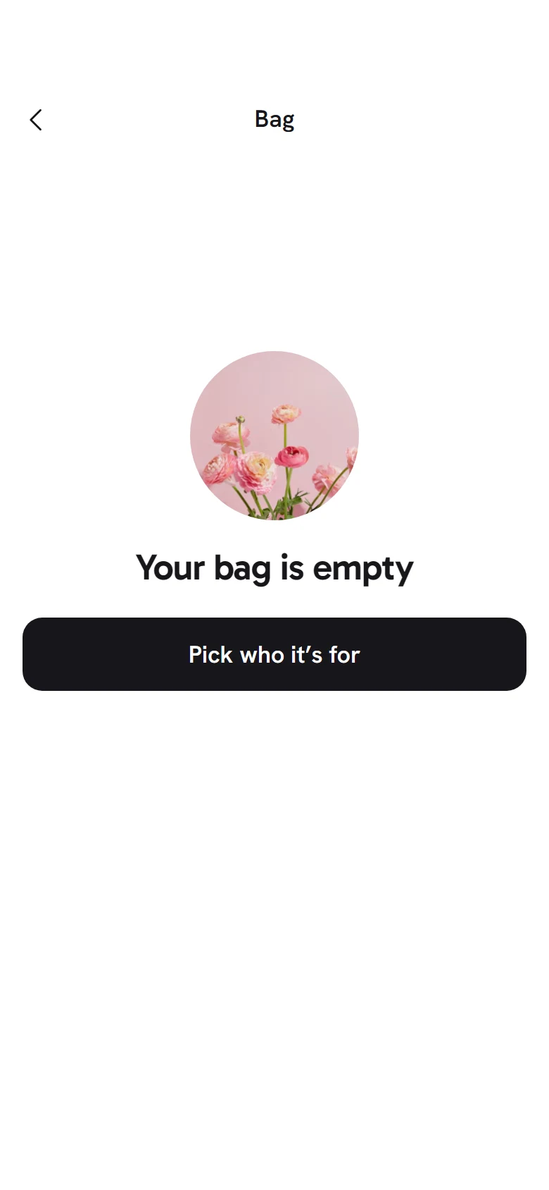 Bloom Store Empty Bag preview