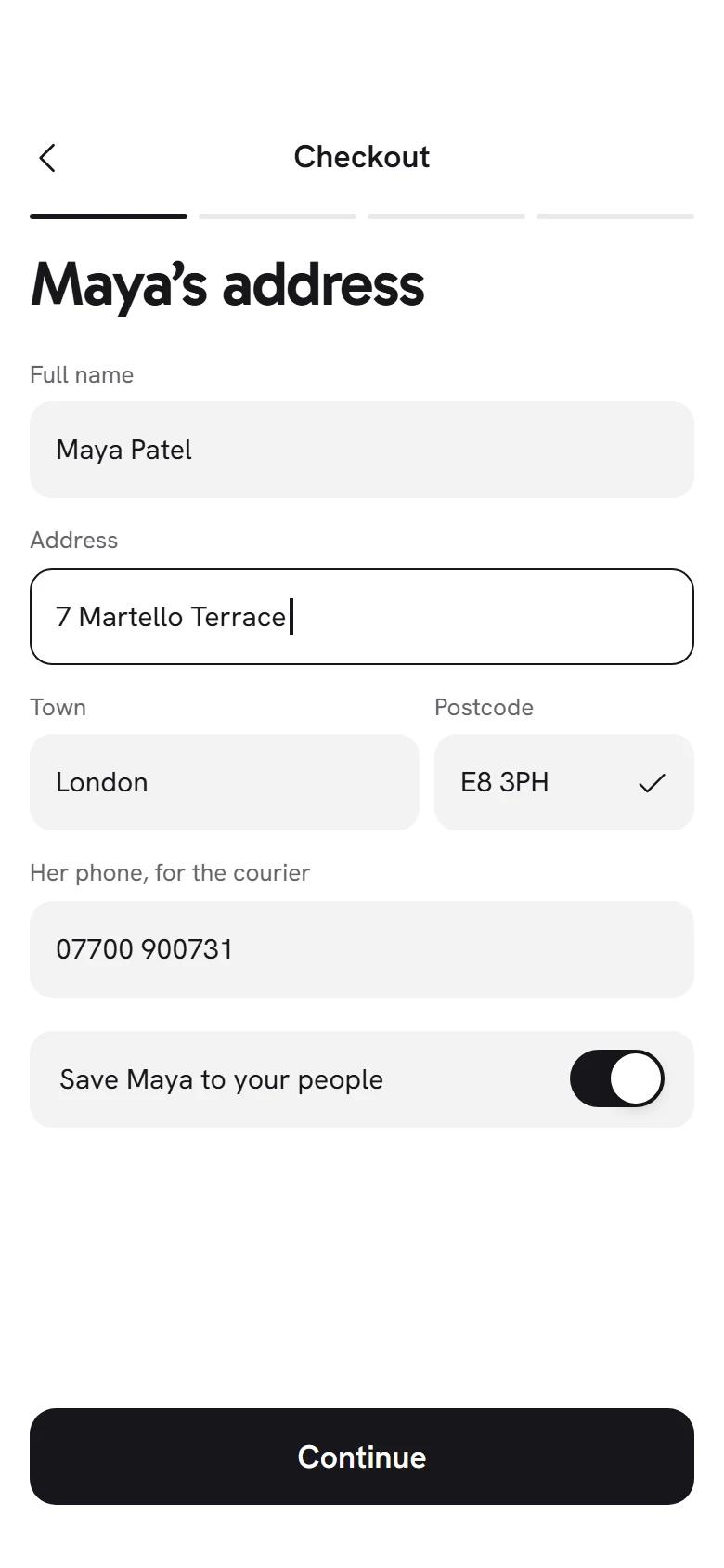 Bloom Store Her Address preview