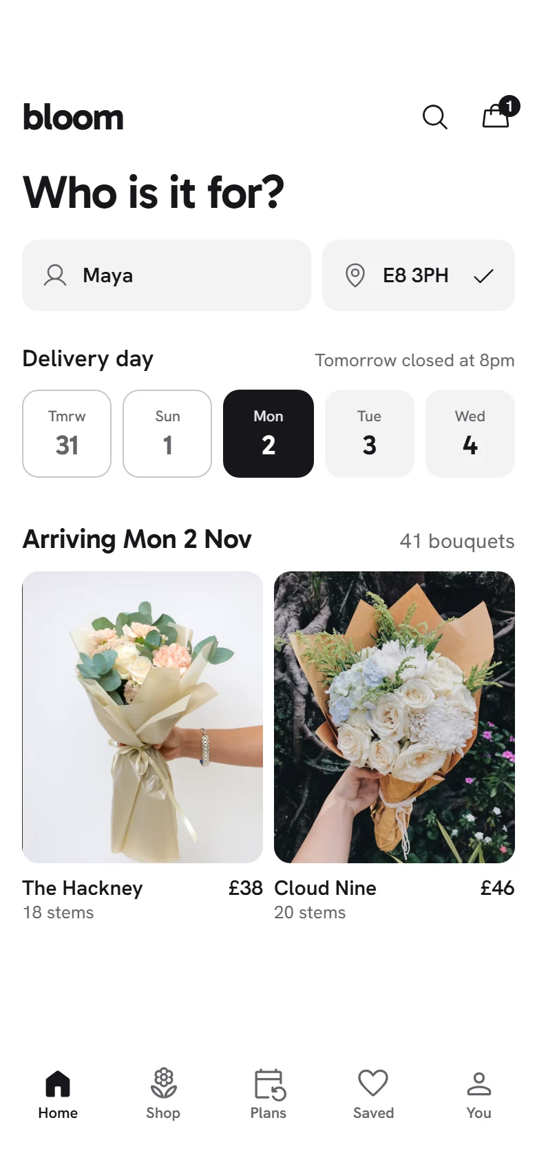 Bloom Store Missed Tomorrow preview