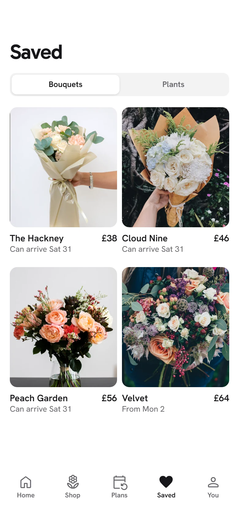 Bloom Store Saved preview
