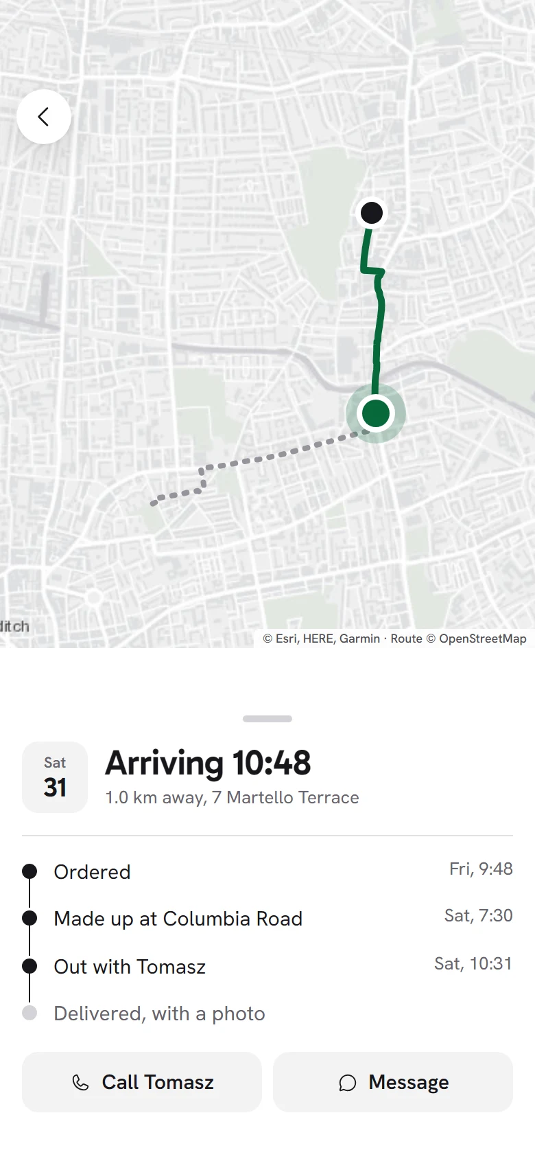 Bloom Store Tracking preview