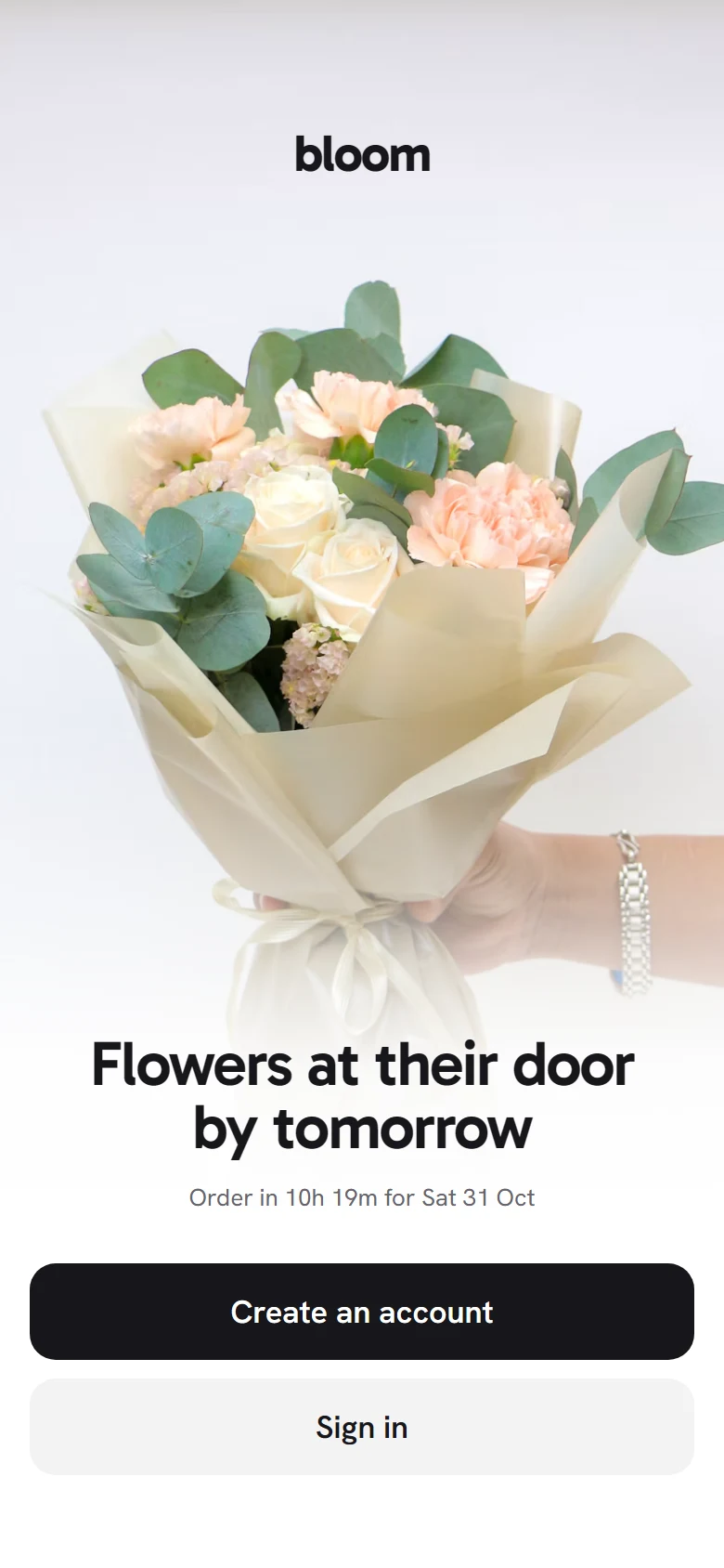 Bloom Store Welcome preview