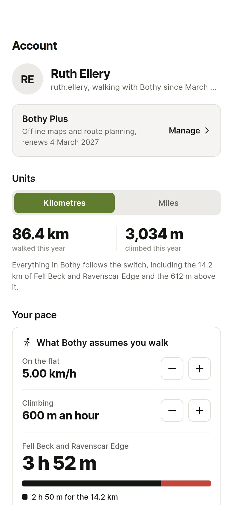 Bothy Account preview