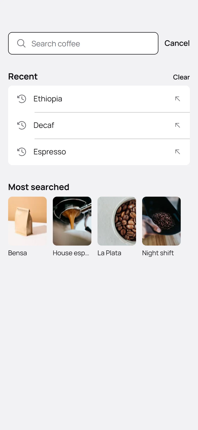 Brew Store Search preview