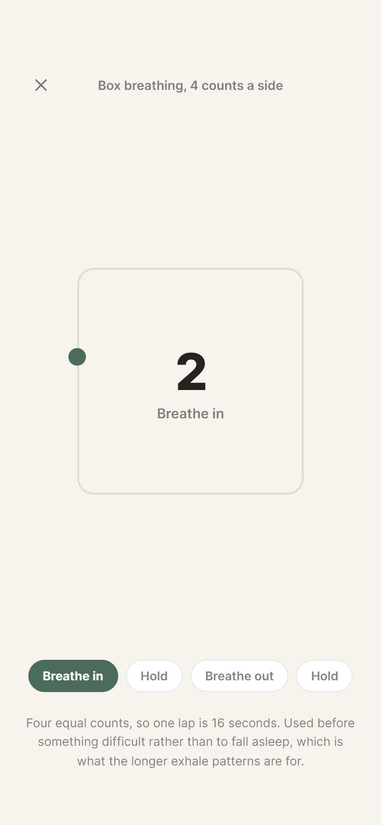 Cairn Box Breathing preview