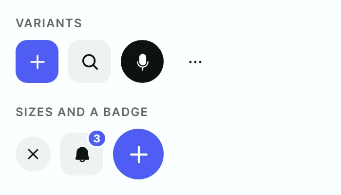 Corbel Icon Button preview
