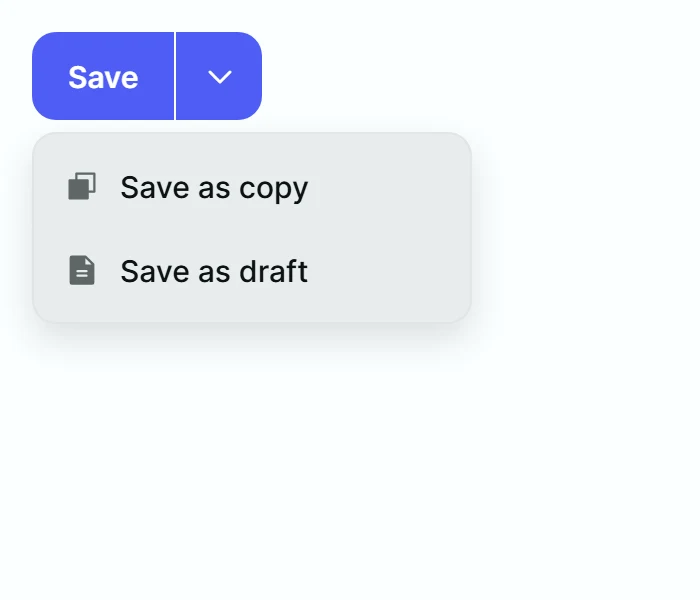 Corbel Split Button preview