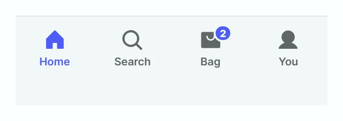 Corbel Tab Bar preview