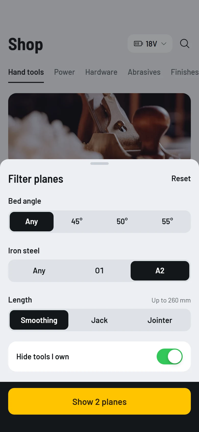 Craft Store Filters preview