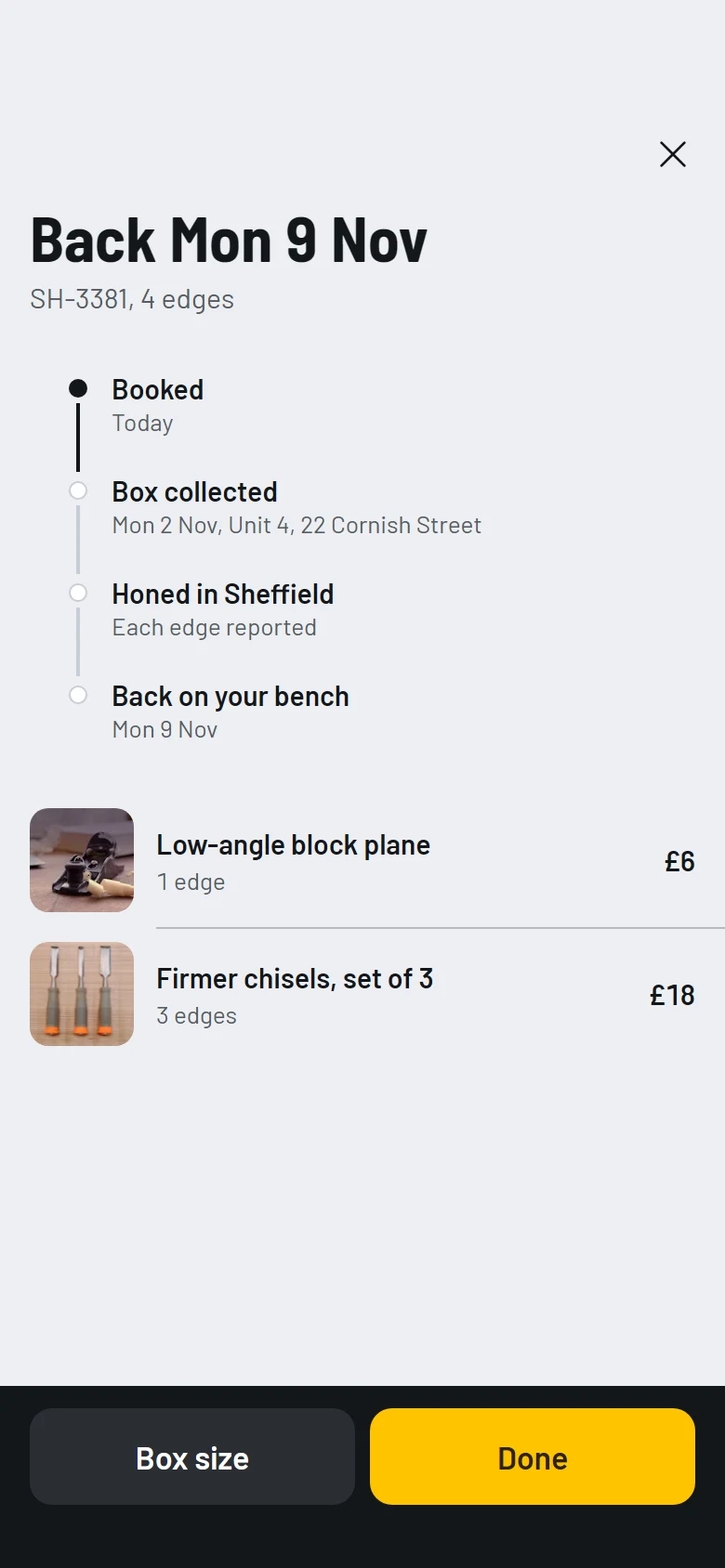 Craft Store Job Booked preview