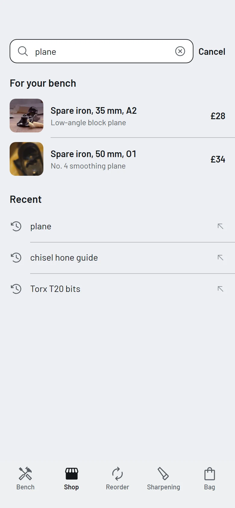 Craft Store Search preview