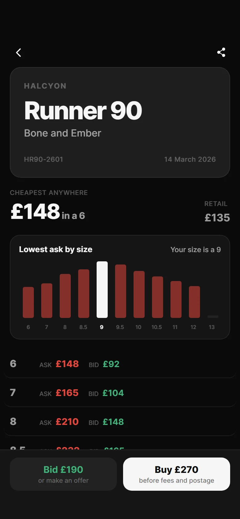 Vorschau von Crate Price By Size