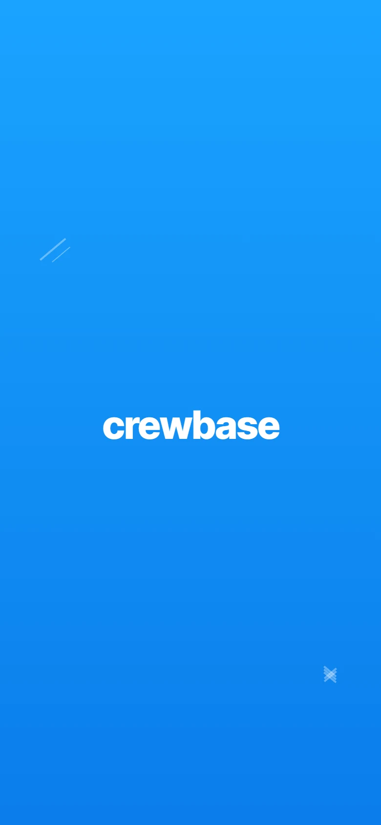 Crewbase Splash preview