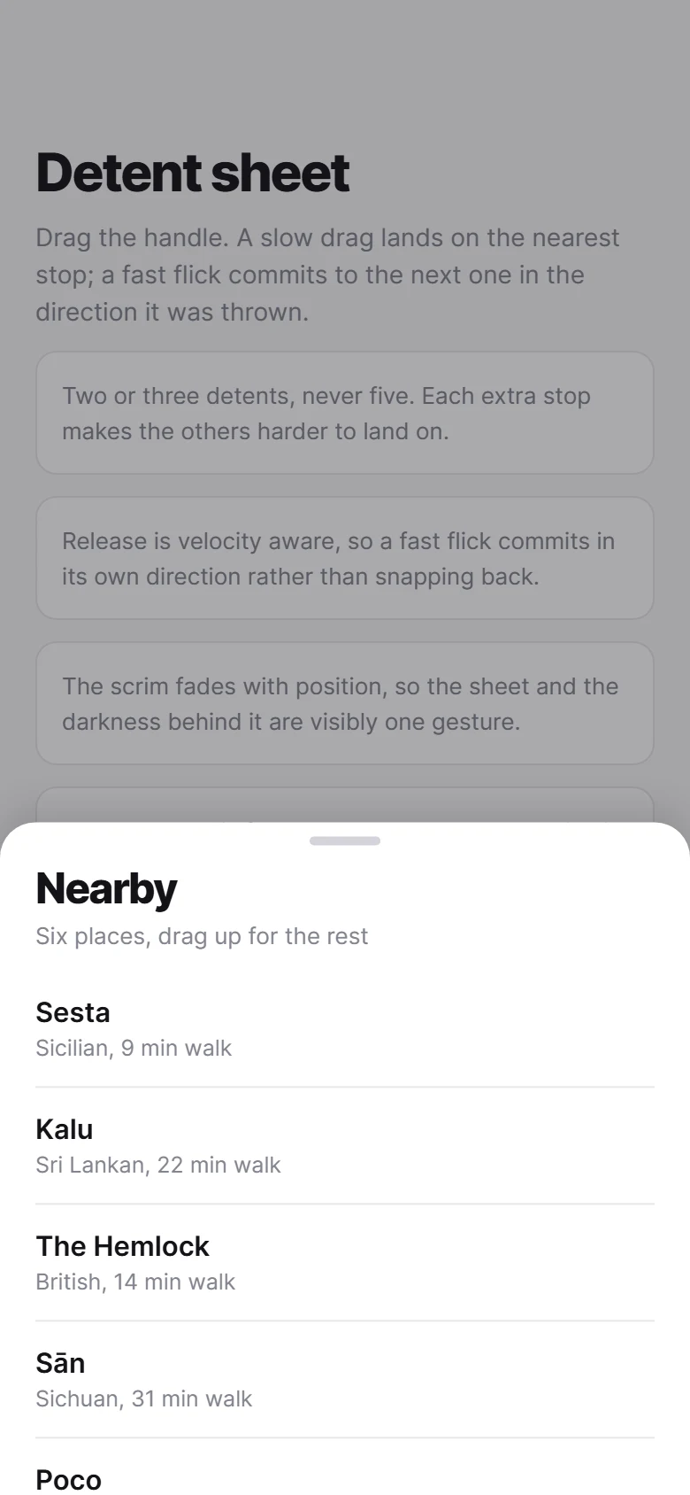 Detent Sheet preview