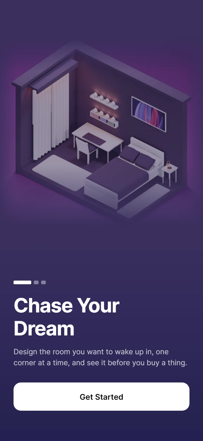 Diorama Room Planner Onboarding preview