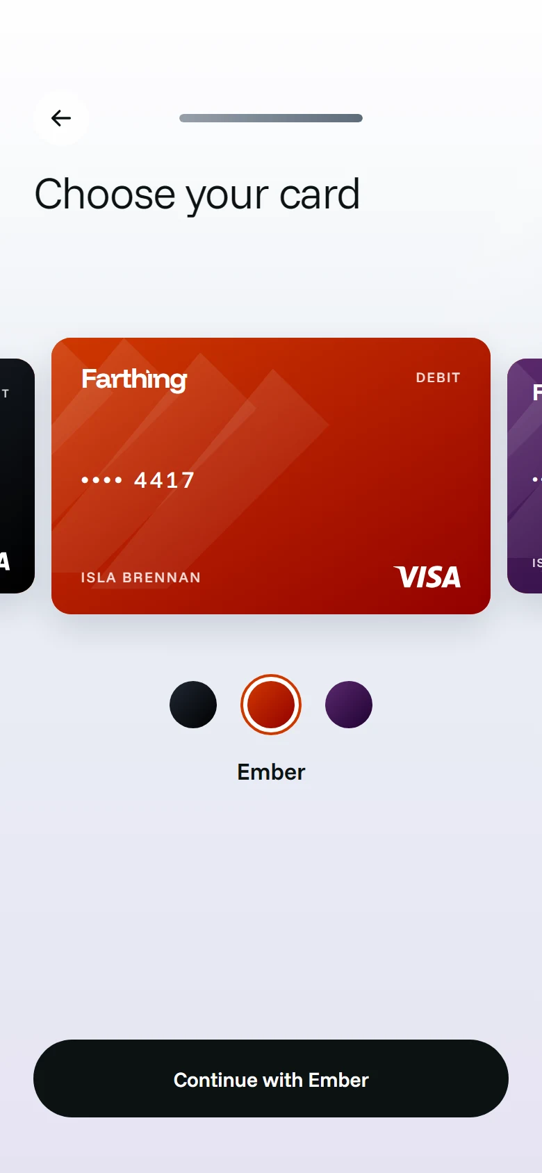 Farthing Choose Your Card preview