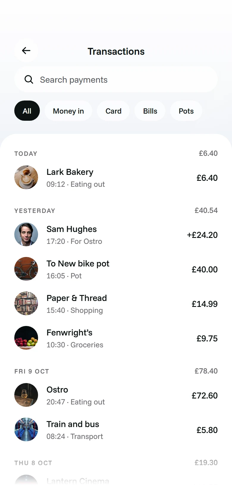 Farthing Transactions preview