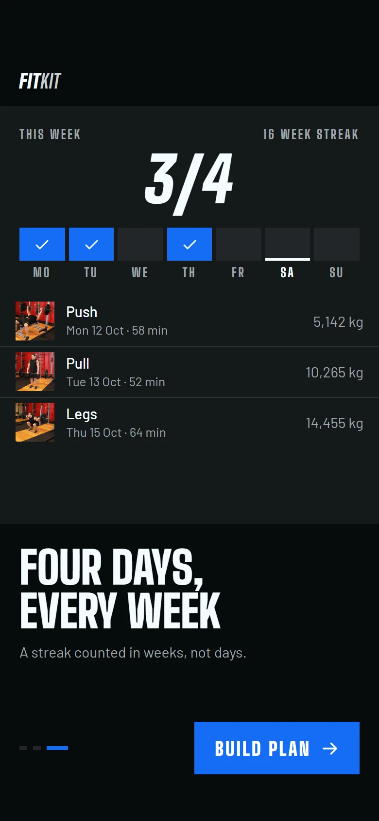 Fitkit Intro Four Days A Week preview