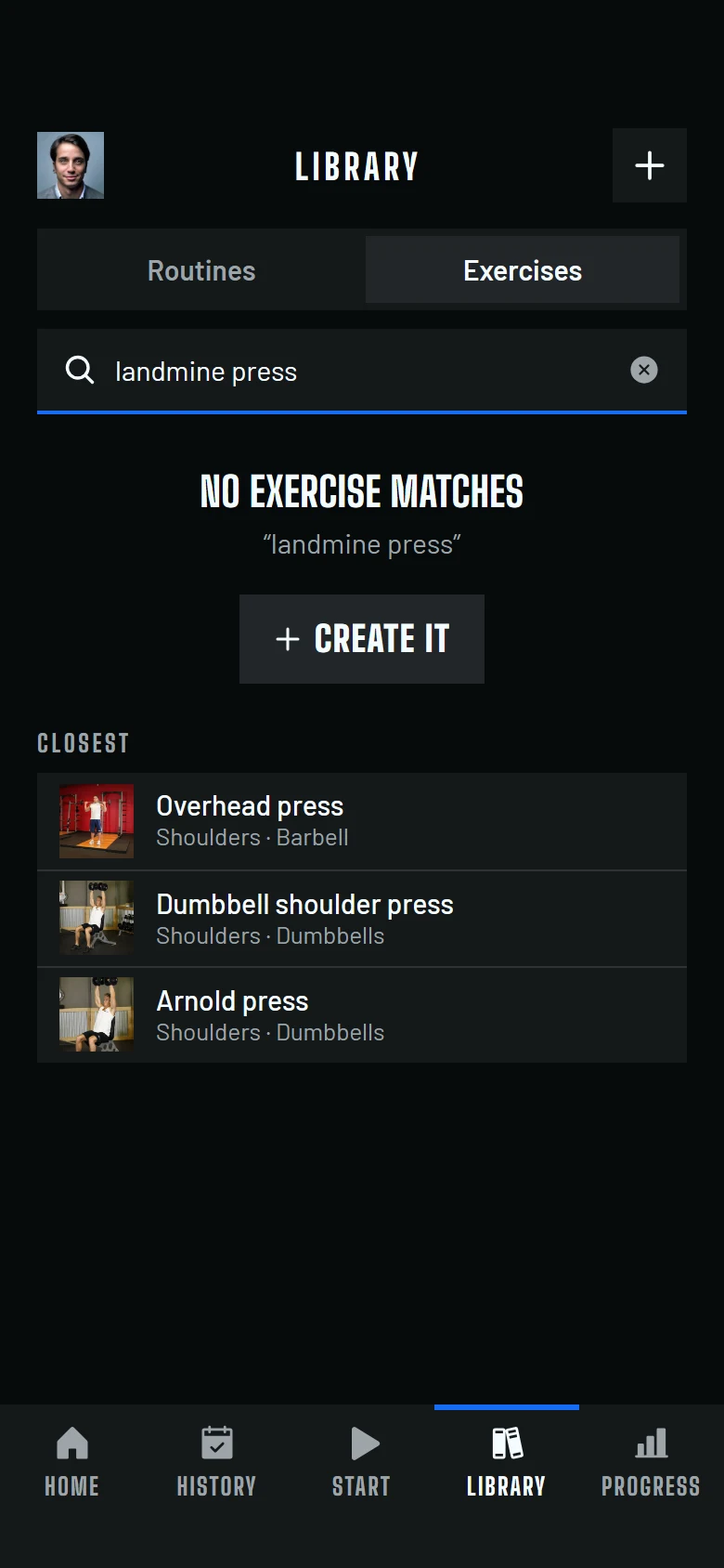 Fitkit No Results preview