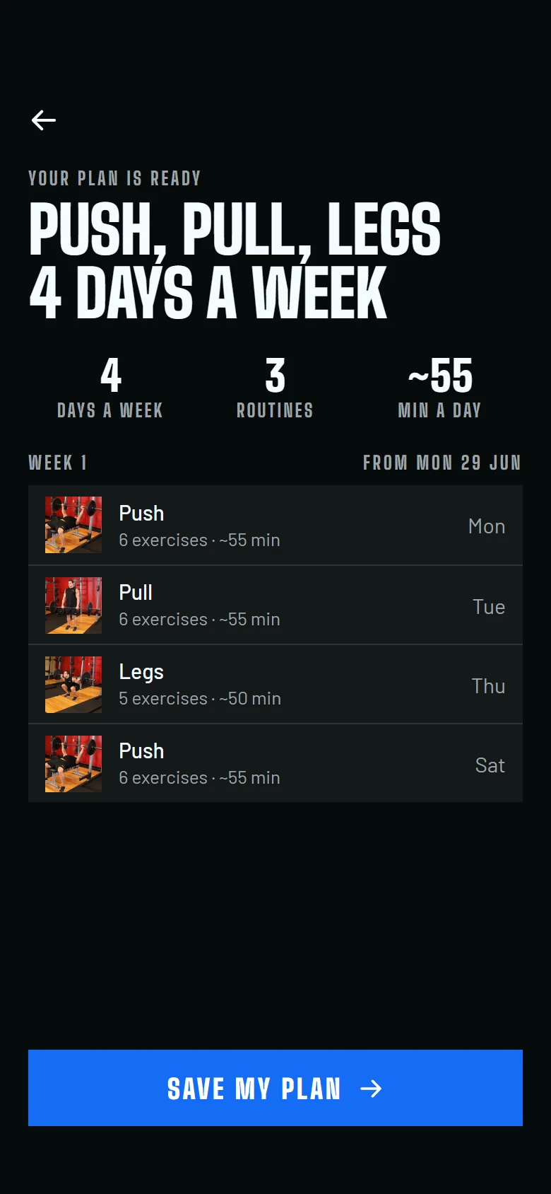 Fitkit Plan Ready preview