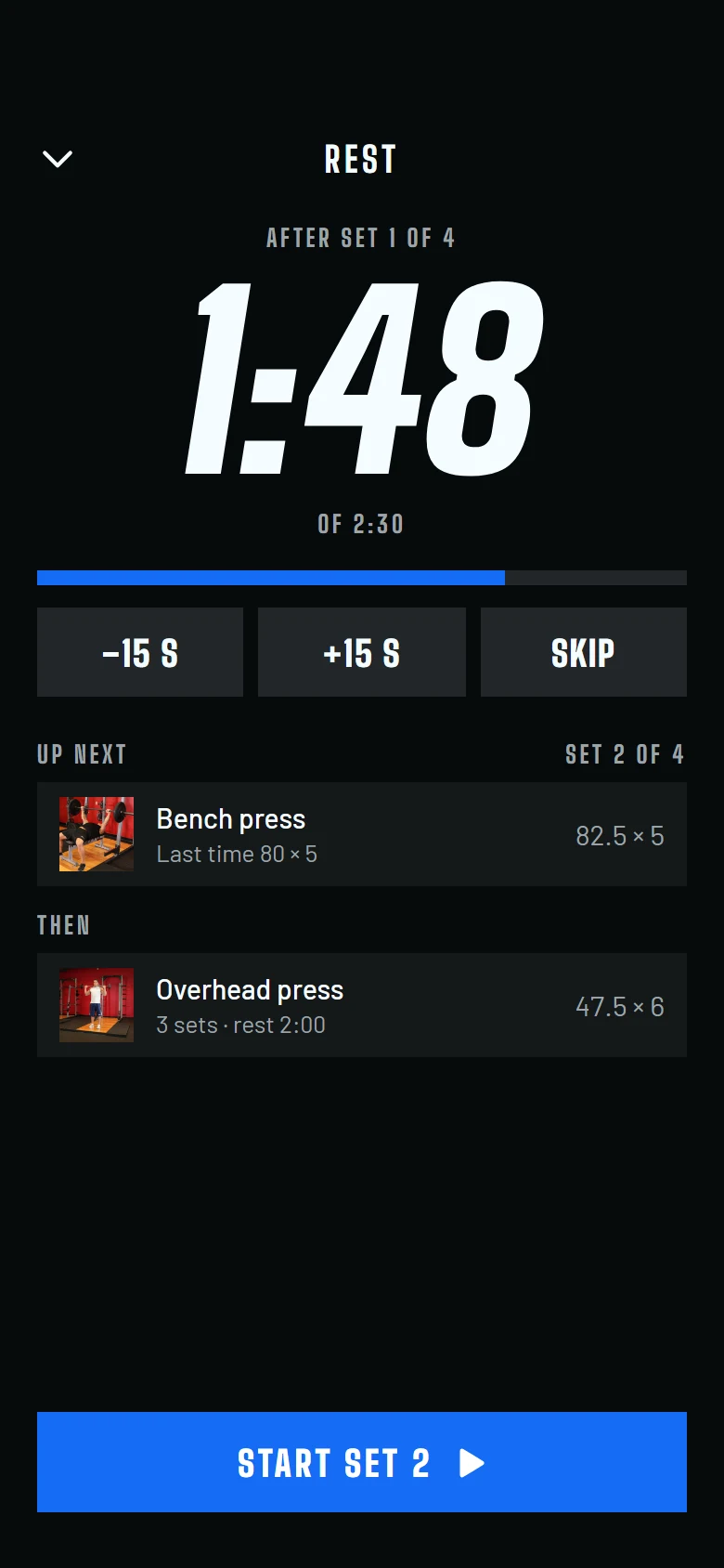 Fitkit Rest Timer preview