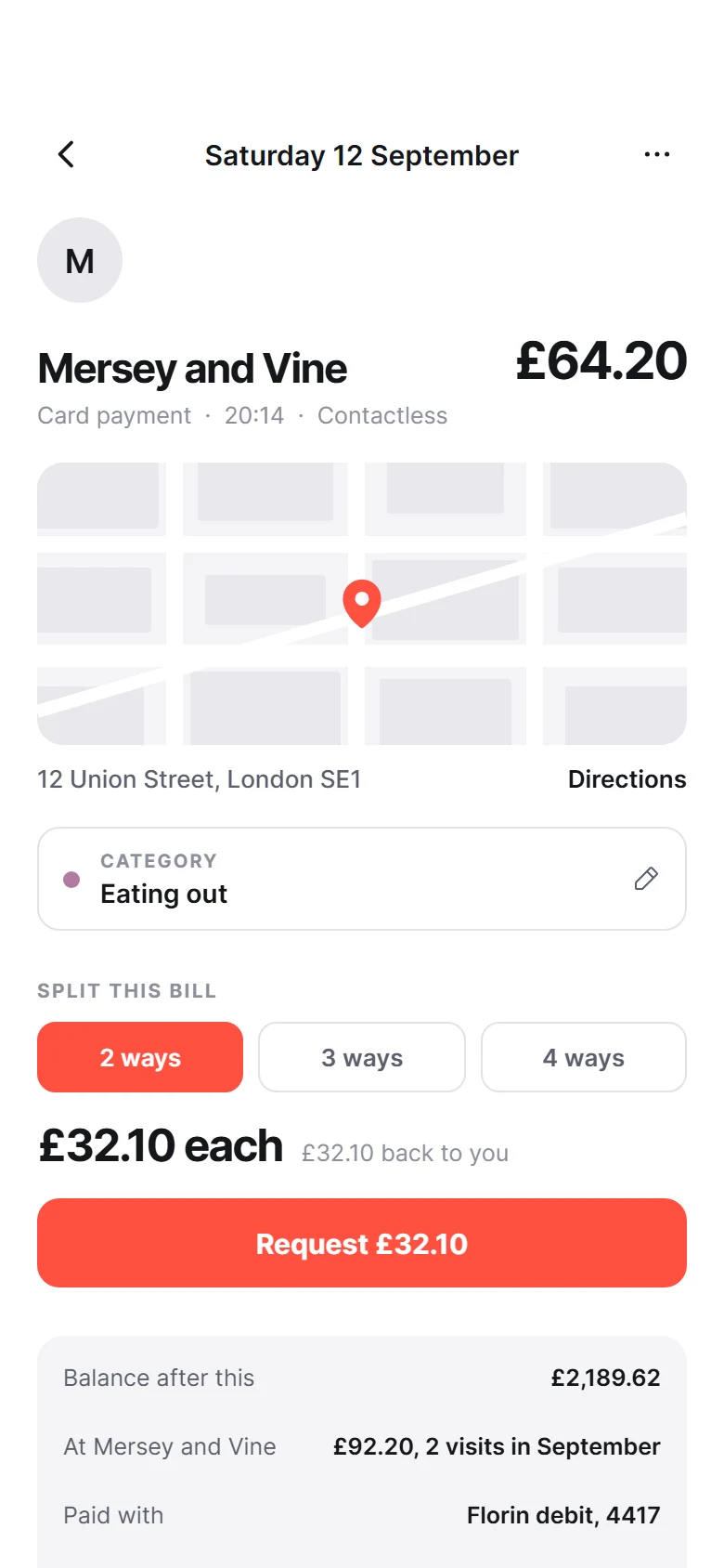 Florin One Payment preview