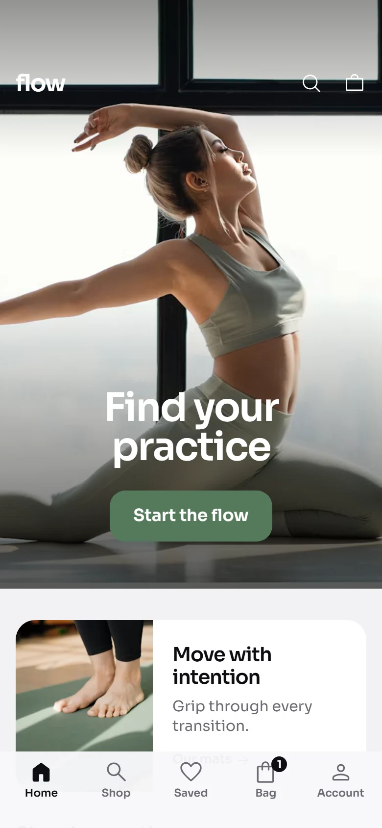 Flow Store Home preview