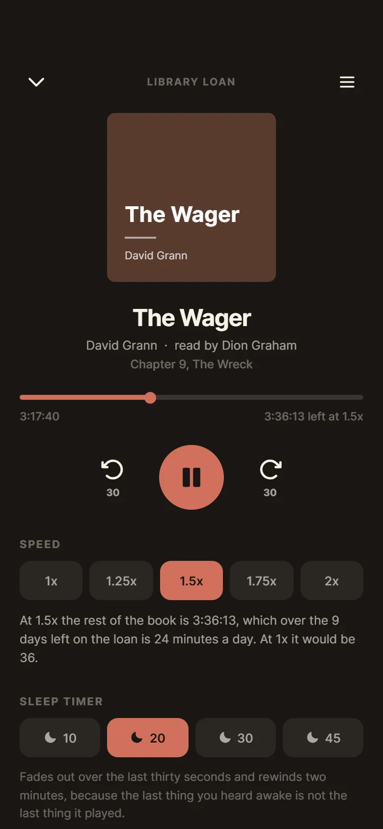 Folio Audiobook Player preview