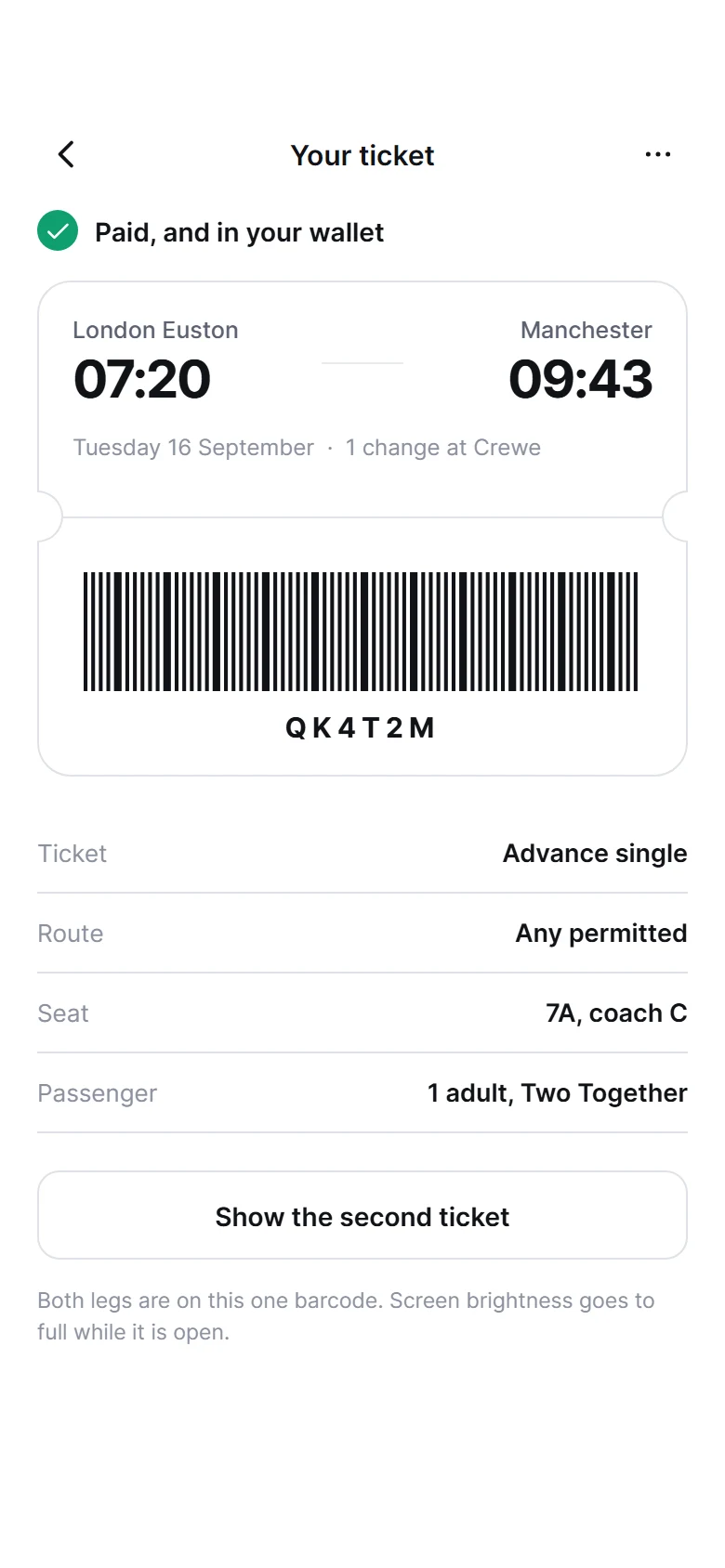 Gantry Rail Ticket preview