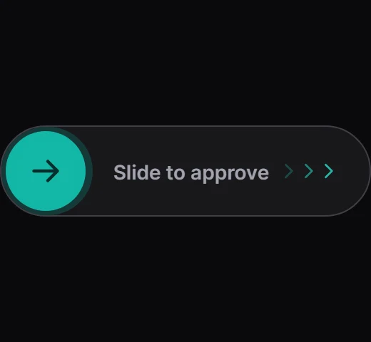 Glide Slide to approve preview