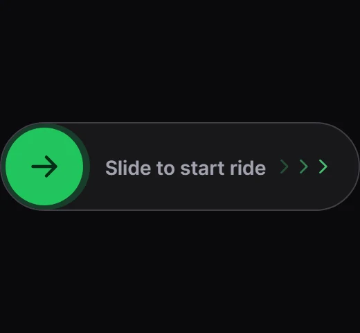 Glide Slide to start ride preview