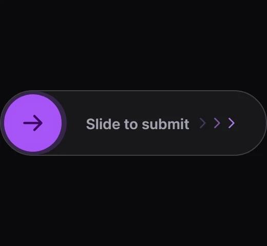 Glide Slide to submit preview