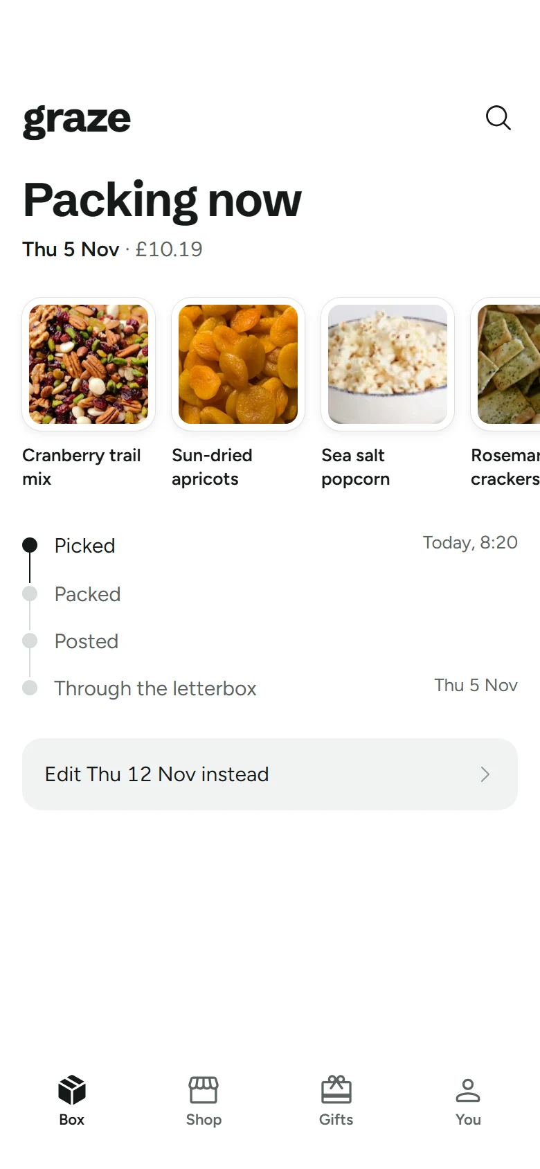 Graze Store Box Locked preview