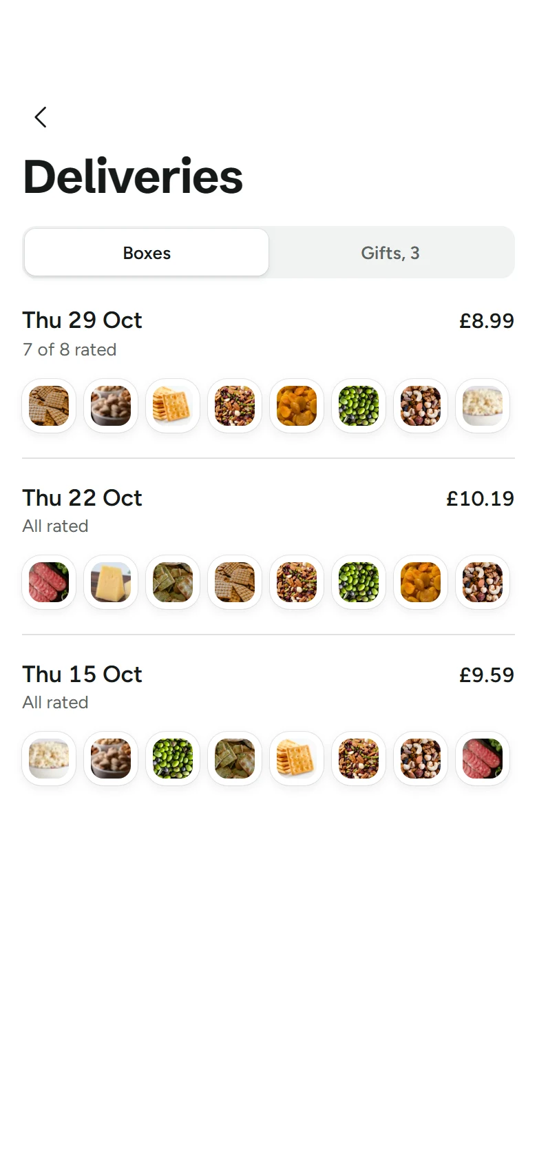 Graze Store Deliveries preview