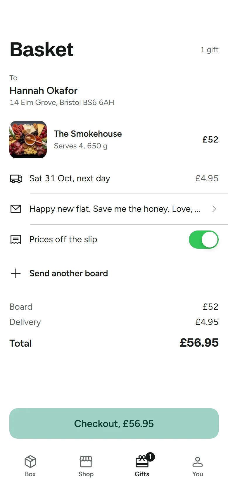 Graze Store Gift Basket preview