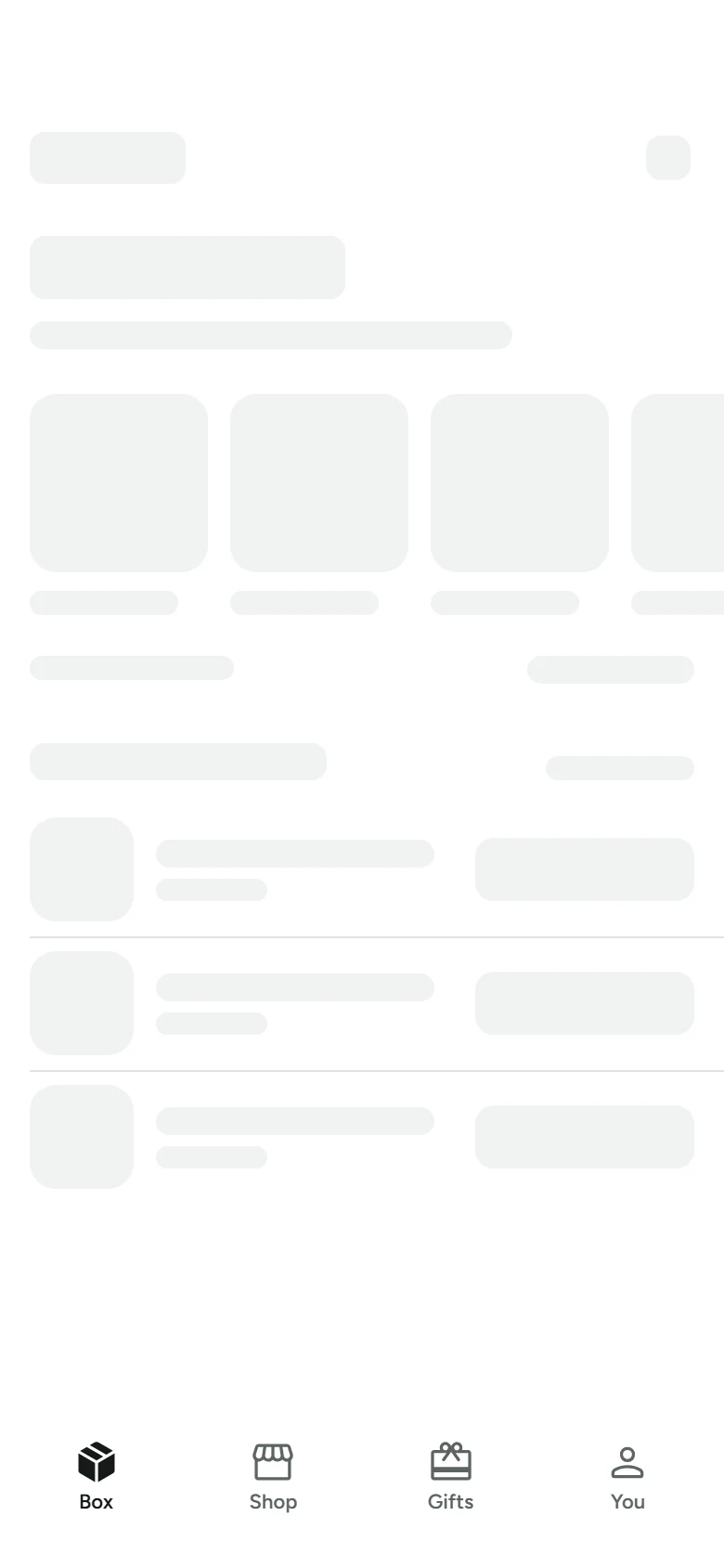 Graze Store Loading preview