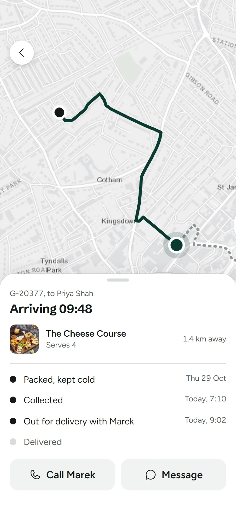 Graze Store Tracking preview