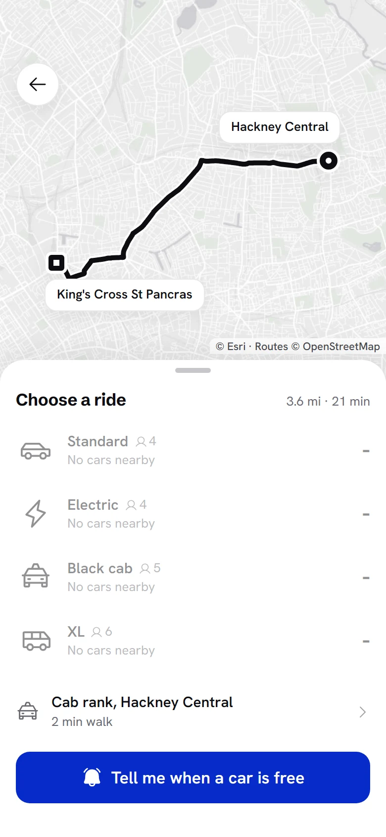 Hackney No Cars Nearby preview